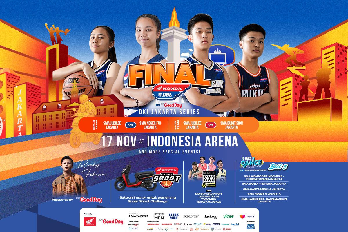 Cek Nih! Jadwal Final DBL Jakarta Di Indonesia Arena | DBL ID